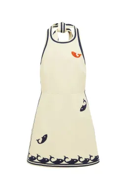 Alémais Marine Mini Dress Print Size 16 for rent on The Volte - image 6