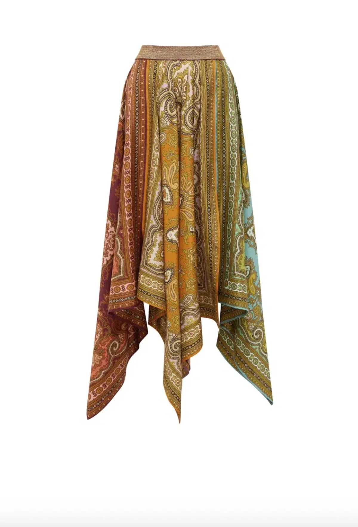 Alémais Clemenza Shirt and Scarf Skirt Set Multi Size 16 - Image 5