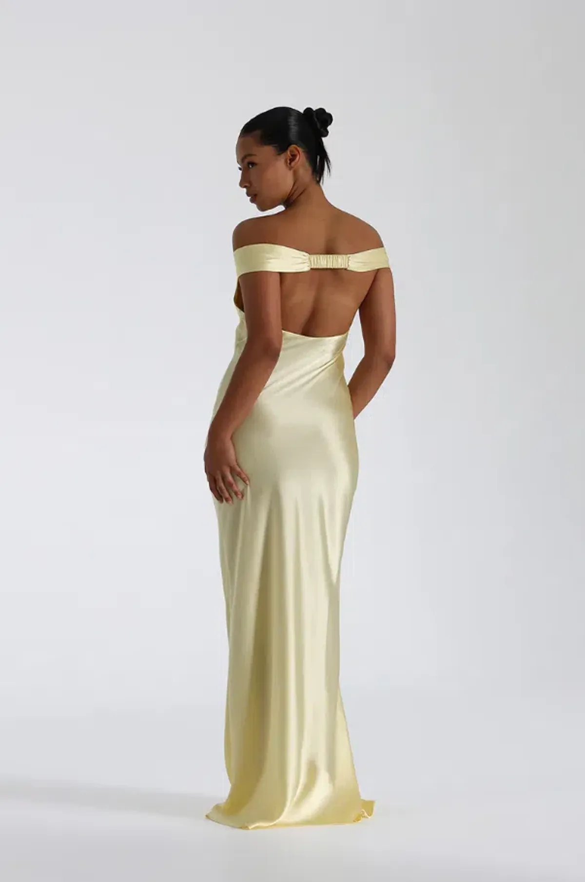 Natalie Rolt Bridget Dress in Lemon Yellow Size 6 - Image 2