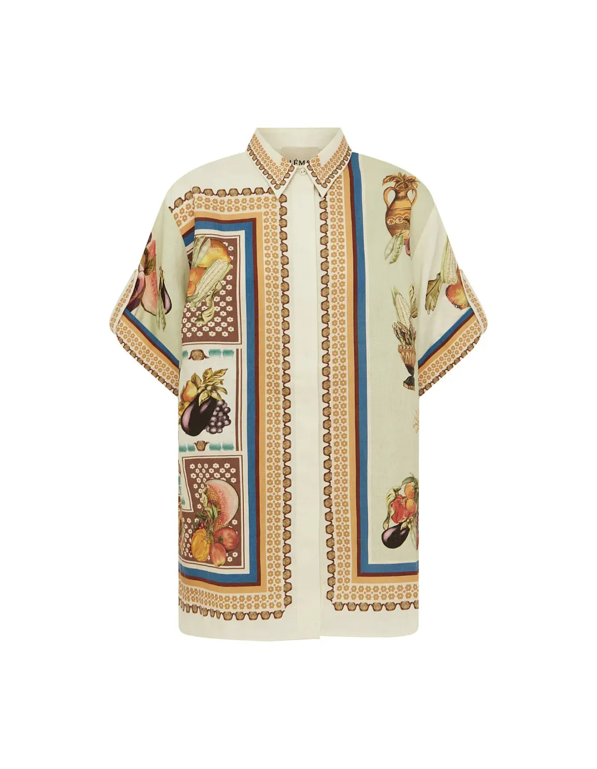 Alemais Mercado Shirt Multi Print Size  - Image 6