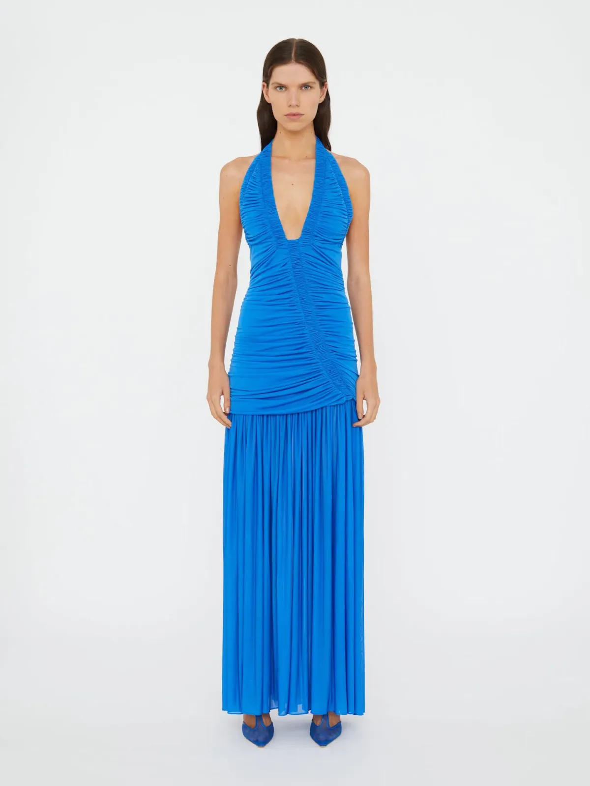 Christopher Esber Orion Gown in Lapis Blue Size 10 - Image 1