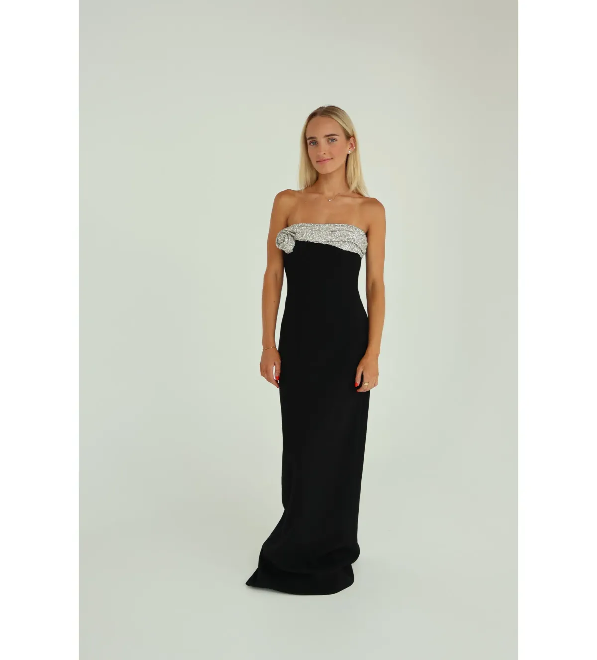 Rachel Gilbert Charlotte Gown Black Size 0 / AU 6 - Image 1