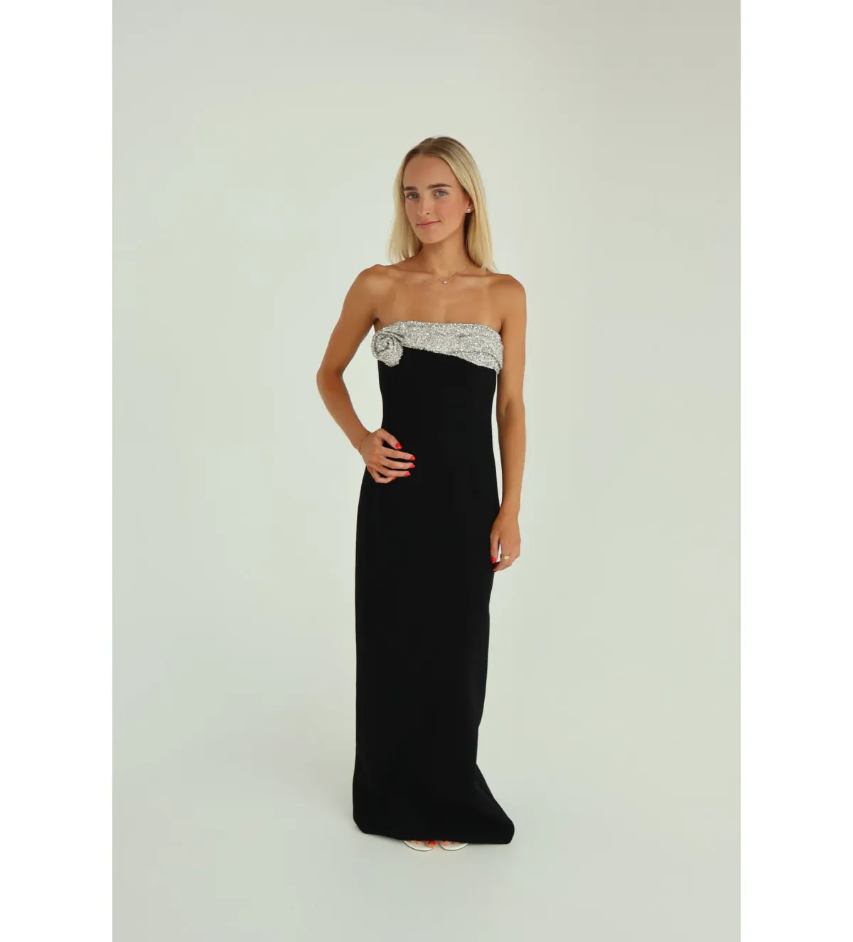 Rachel Gilbert Charlotte Gown Black Size 0 / AU 6 - Image 3