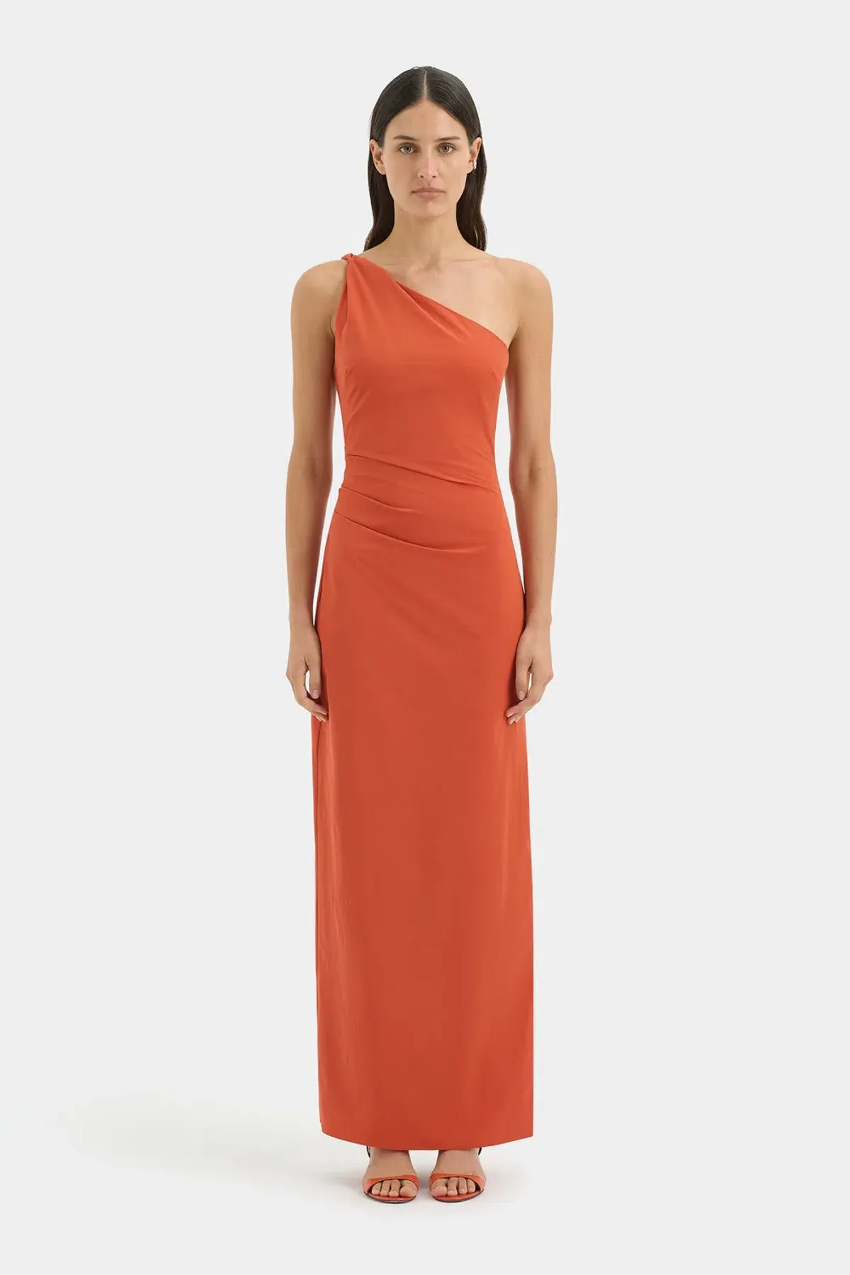 Sir the Label Rossana Gown in Terracotta Size 2/Au 10 - Image 1