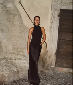 Henne  Soraia Dress Black Size 8  for rent on The Volte - image 1