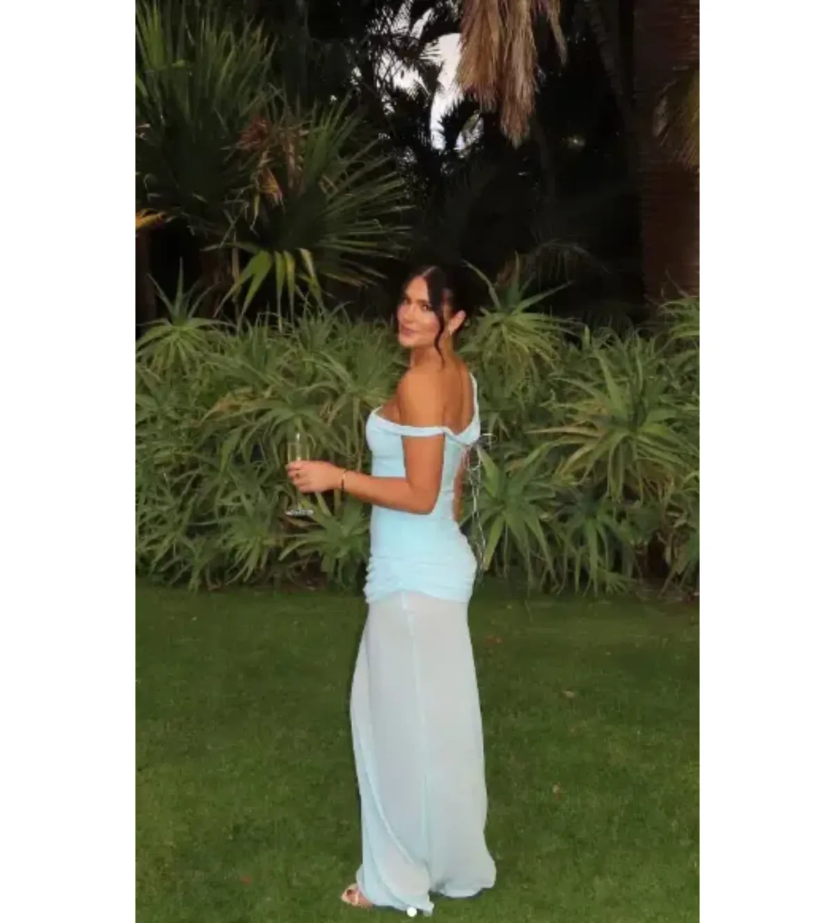 Natalie Rolt Cadence Gown in Blue Size 8 - Image 2