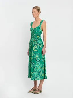 Kivari Fiora Midi Dress Size 10 for rent on The Volte - image 2