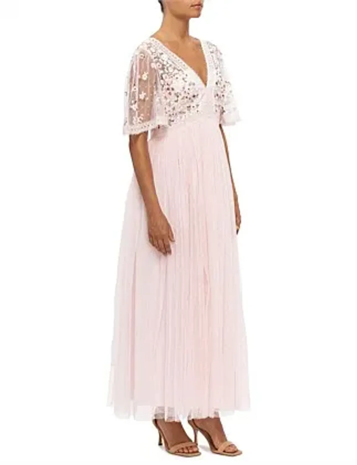 Needle and Thread Garland Ribbon Bodice Ankle Gown Size 16/L - Image 7