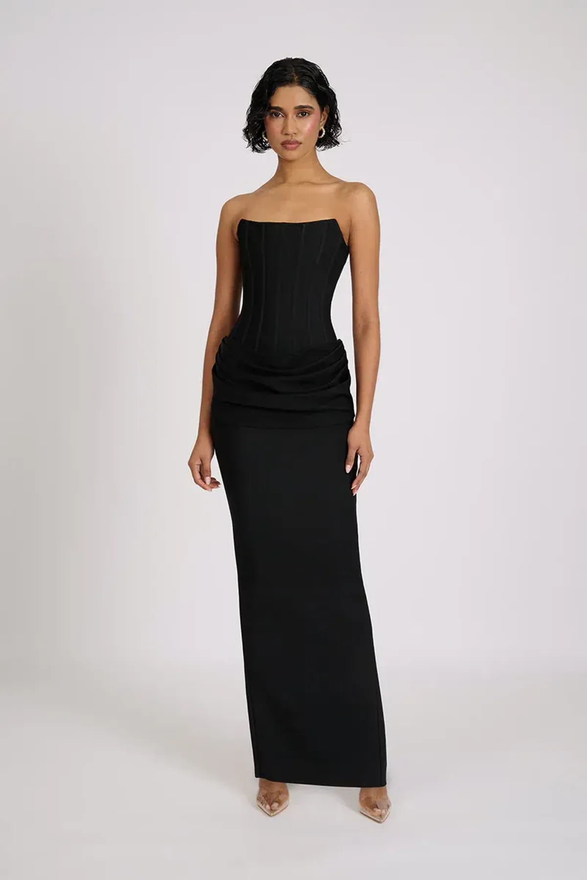 Eliya The Label Hilda Gown Maxi Black Size AU 12 - Image 1