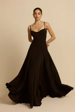 Arcina Ori Paloma Dress Black Size  AU 12 for rent on The Volte - image 2