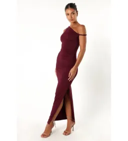 Runaway The Label Karmina Midi Dress Merlot Size AU 8 for rent on The Volte - image 3