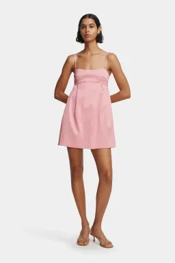 Hansen and Gretel Sammy Mini Dress Pink Size 12 for rent on The Volte - image 4