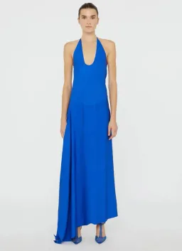 Christopher Esber Floating Split Dress Yves Blue Size 8 for rent on The Volte - image 1