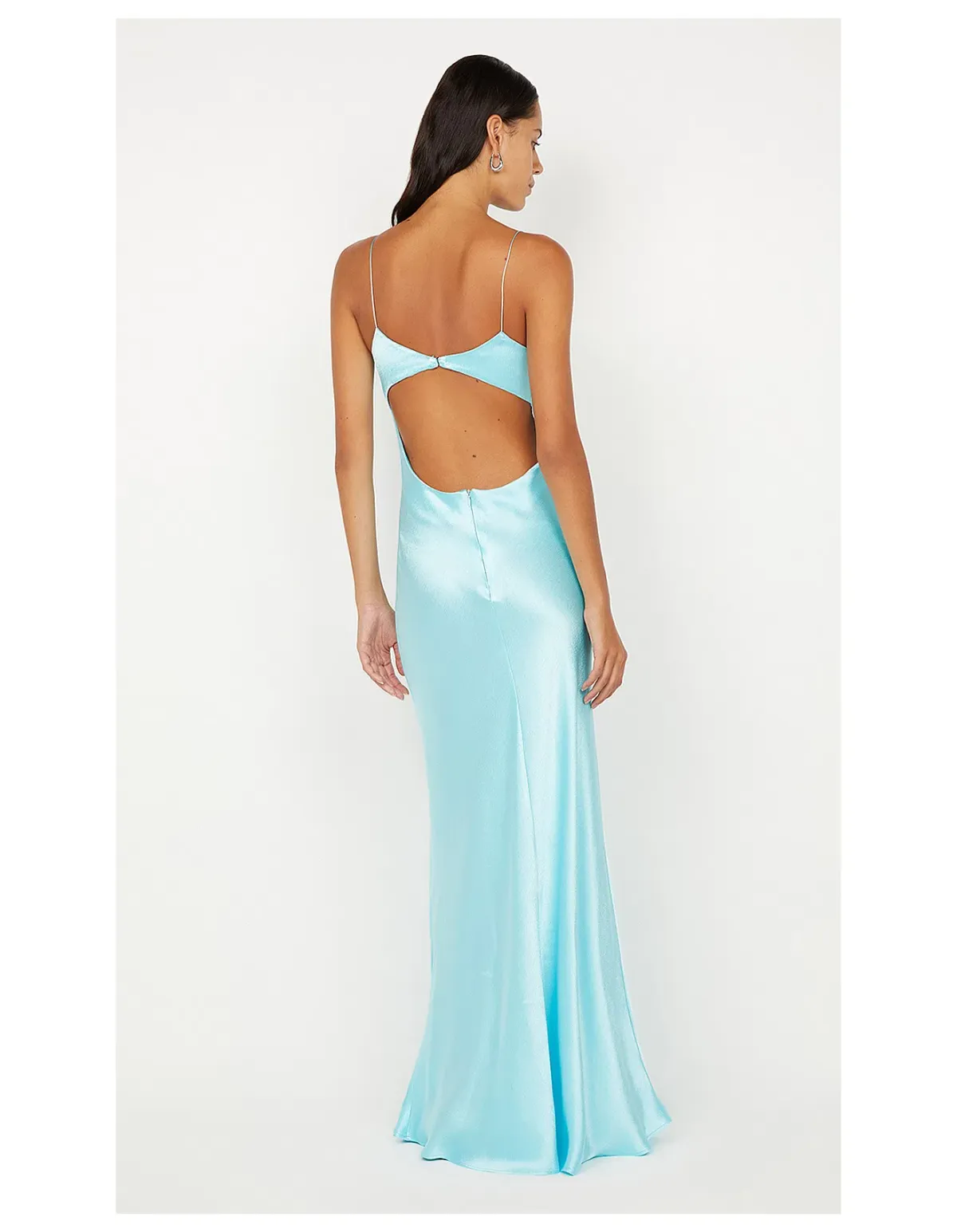 Bec and Bridge Cinder Twist Maxi Dress Turquoise Size 10 - Image 5
