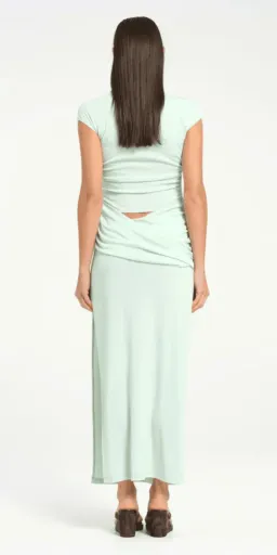 Benni Royce Maxi Dress in Bleached Aqua Size 12 for rent on The Volte - image 3