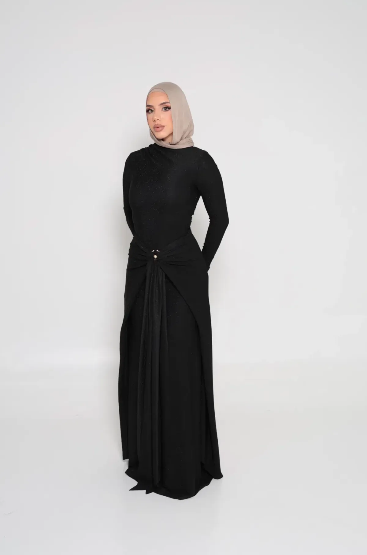 Alaía Muse Aleena Maxi Dress in Black Size S / AU 8 - Image 5