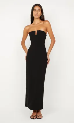 Bec & Bridge Rafi Strapless Dress Black Size 6 for rent on The Volte - image 1