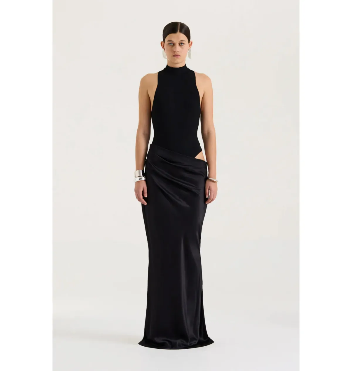 Henne Soraia Maxi Dress Black Size 10 - Image 1