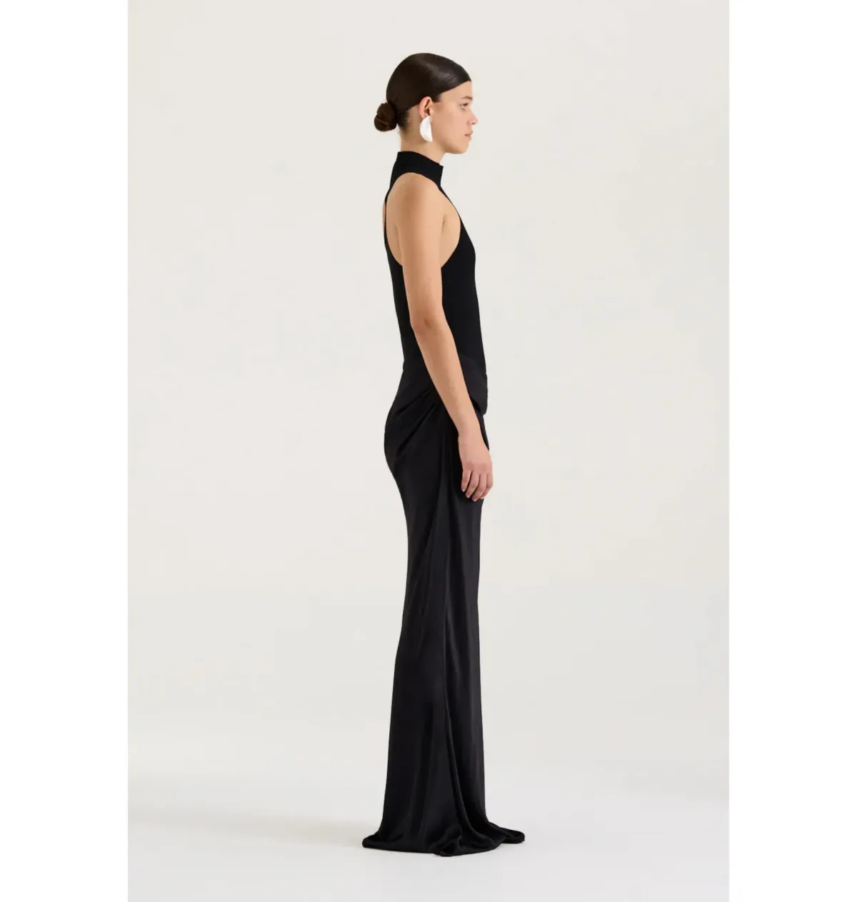 Henne Soraia Maxi Dress Black Size 10 - Image 2