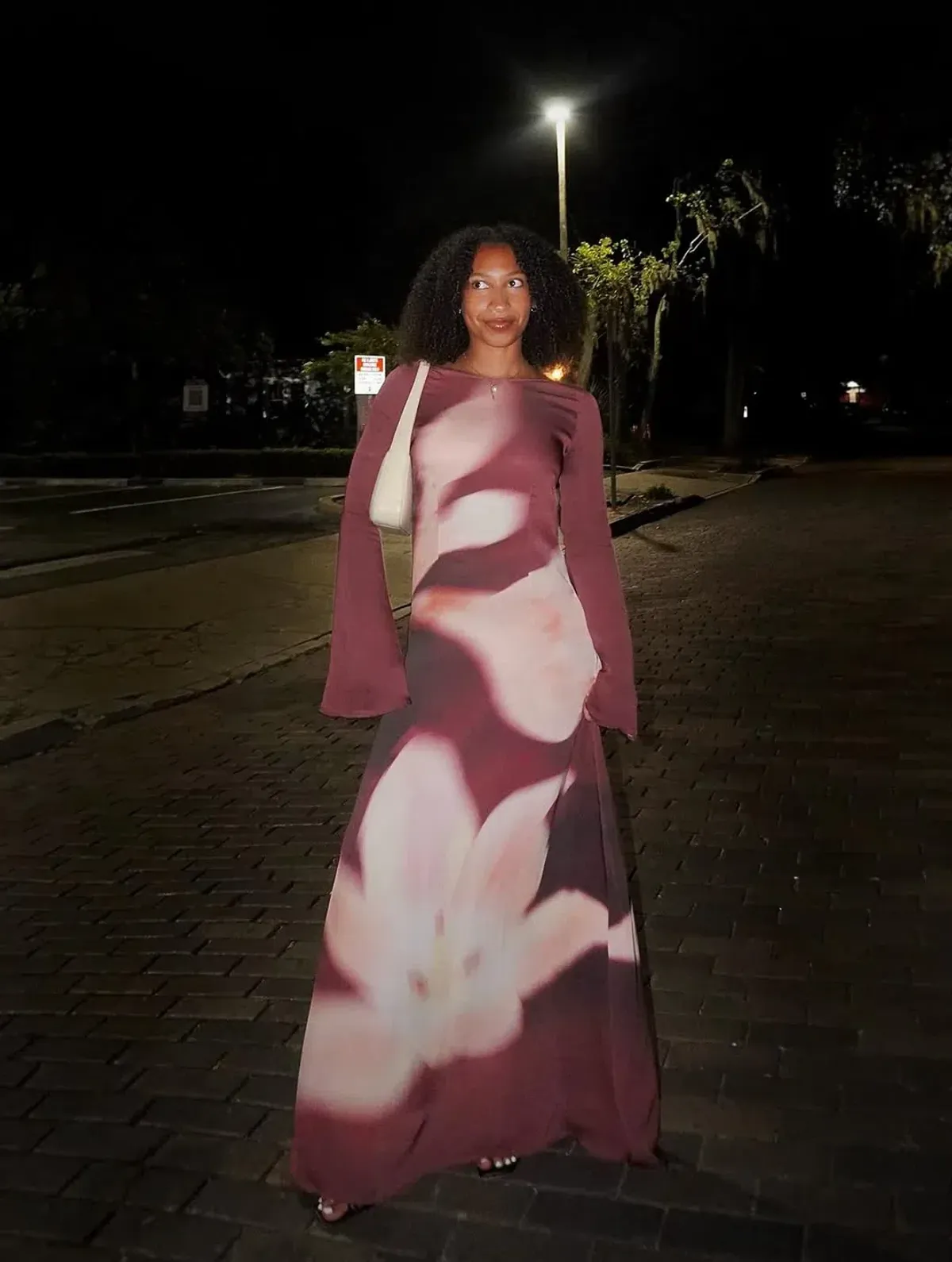 The Wolf Gang Leona Maxi Dress in Cocoa Flower Size 12 - Image 5