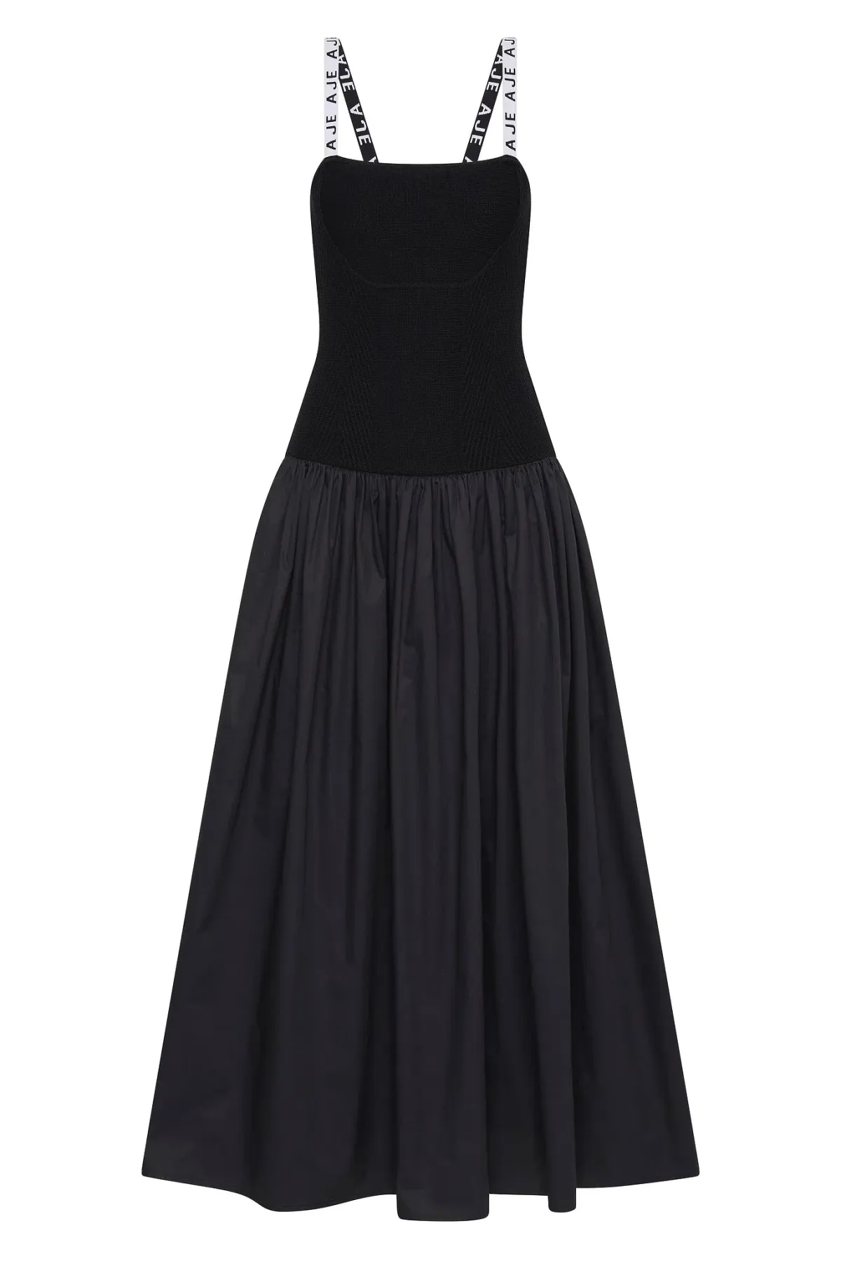 Aje Leana Knit Midi Dress in Black Size M / AU 10 - Image 4