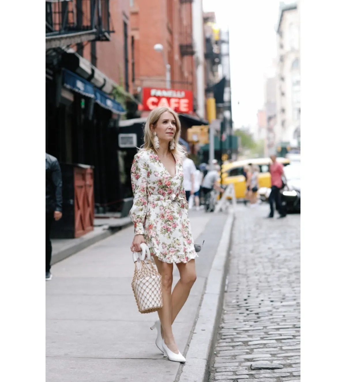 Zimmermann Radiate Flounce Shift Mini Dress Watermelon Bouquet Floral Size 0/AU 8 - Image 2