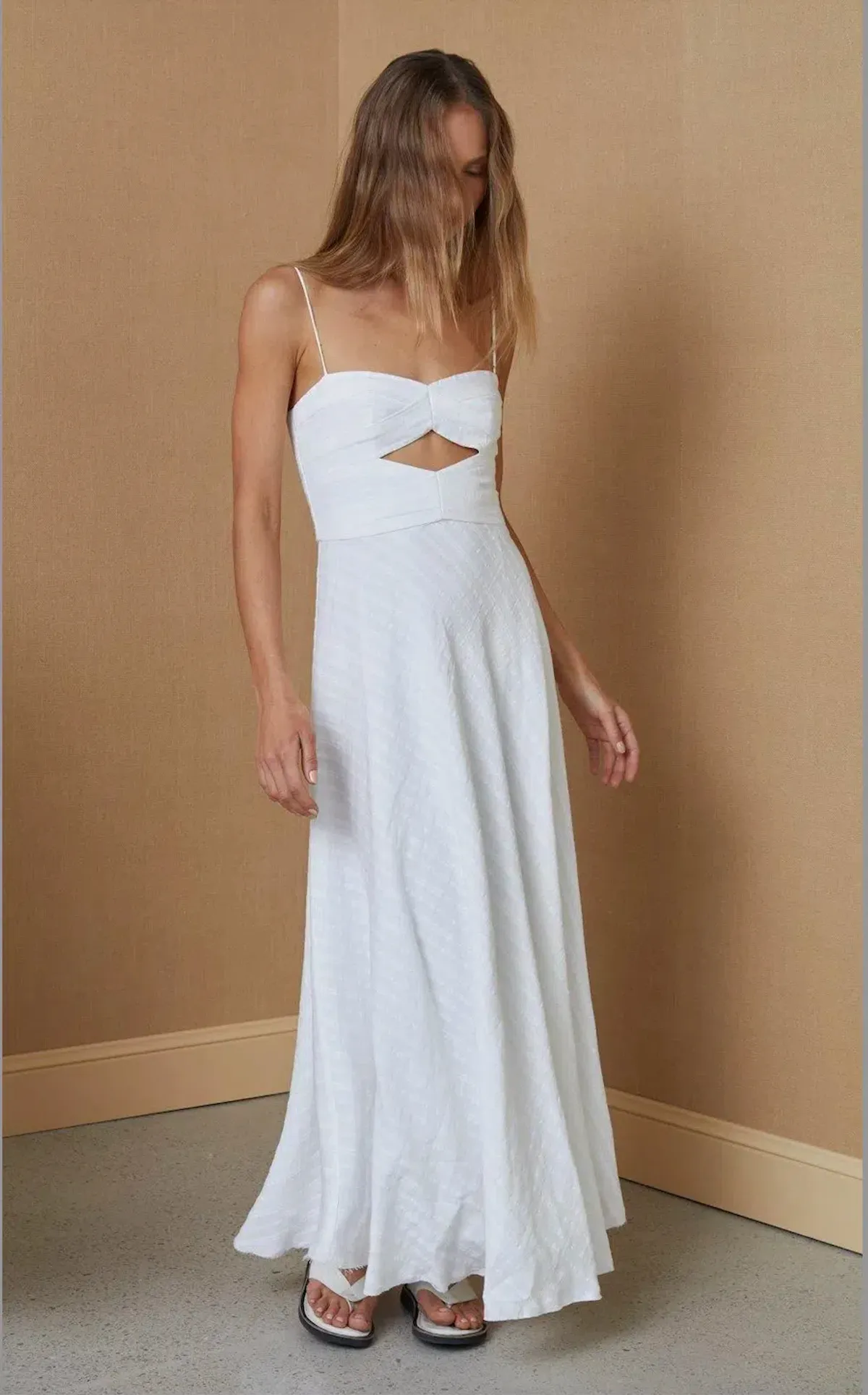 Bec and Bridge Provincial Maxi White Size 6 - Image 1