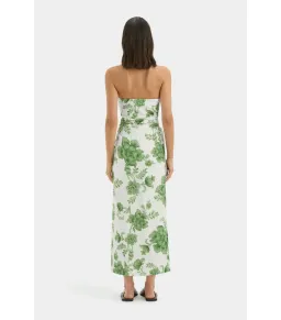 Sir the Label Gardella Strapless Midi Dress Frisa Print Size M / AU 10 for rent on The Volte - image 3