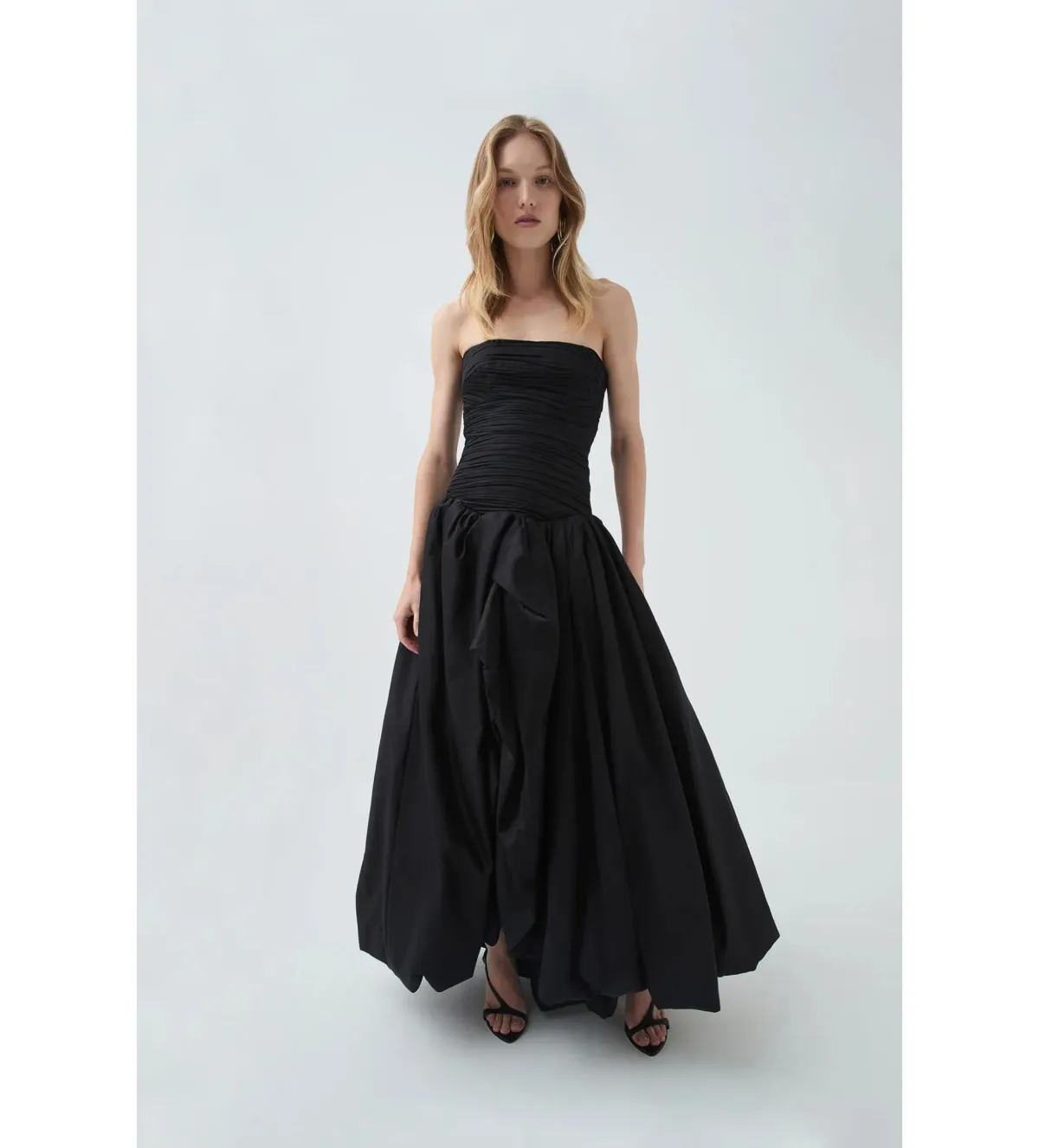 Aje Violette Bubble Hem Maxi Dress in Black Size XL / AU 14 - Image 1