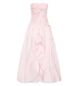Aje Splendour Flower Gown Pastel Pink Size AU 10 for rent on The Volte - image 5