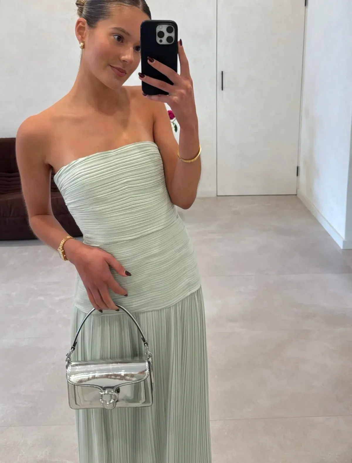 Manning Cartell Royal Debut  Dress Green Size 10  - Image 3