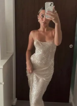 Rat And Boa  Olympia Dress Nude Size 6  for rent on The Volte - image 4