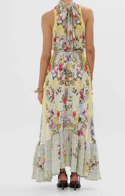 Camilla Necktie Dress With Elasticated Waist Size S/Au 10  for rent on The Volte - image 2