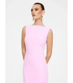 Effie Kats Verona Maxi Gown Taffy Pink Size S / AU 8 for rent on The Volte - image 3