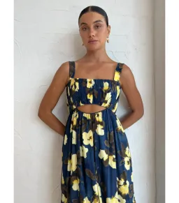 Acler Luddenham Maxi Dress Floral Posy Size US 6 / AU 10 for rent on The Volte - image 3