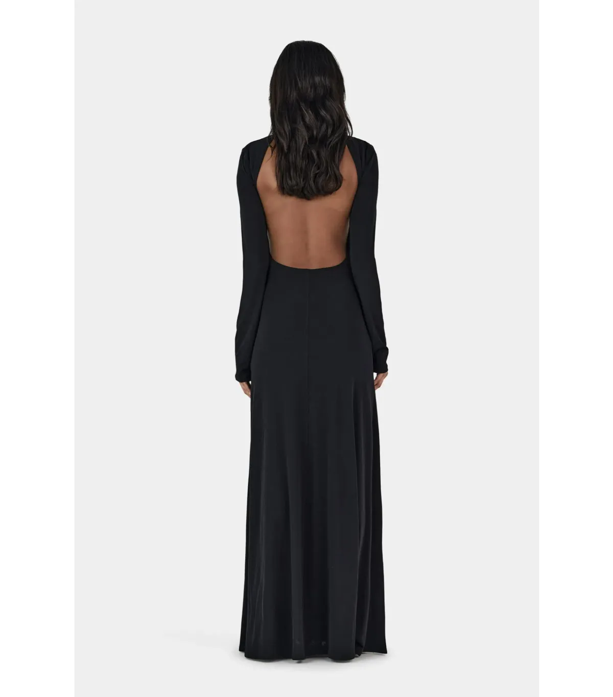 Hansen and Gretel Daphne Maxi Dress Black Size AU 10 - Image 5