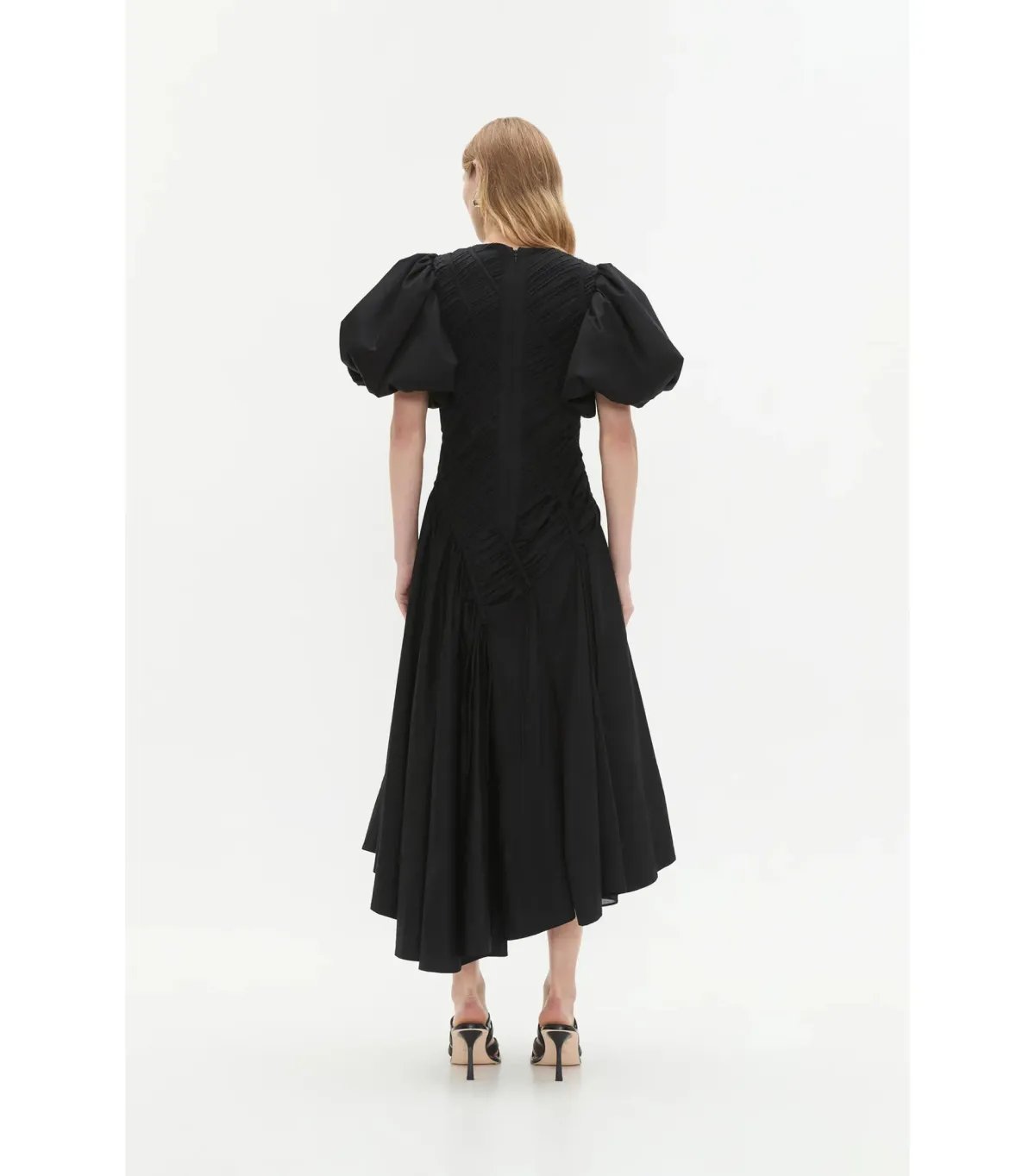 Aje Wisteria Midi Dress Black Size AU 8 - Image 6