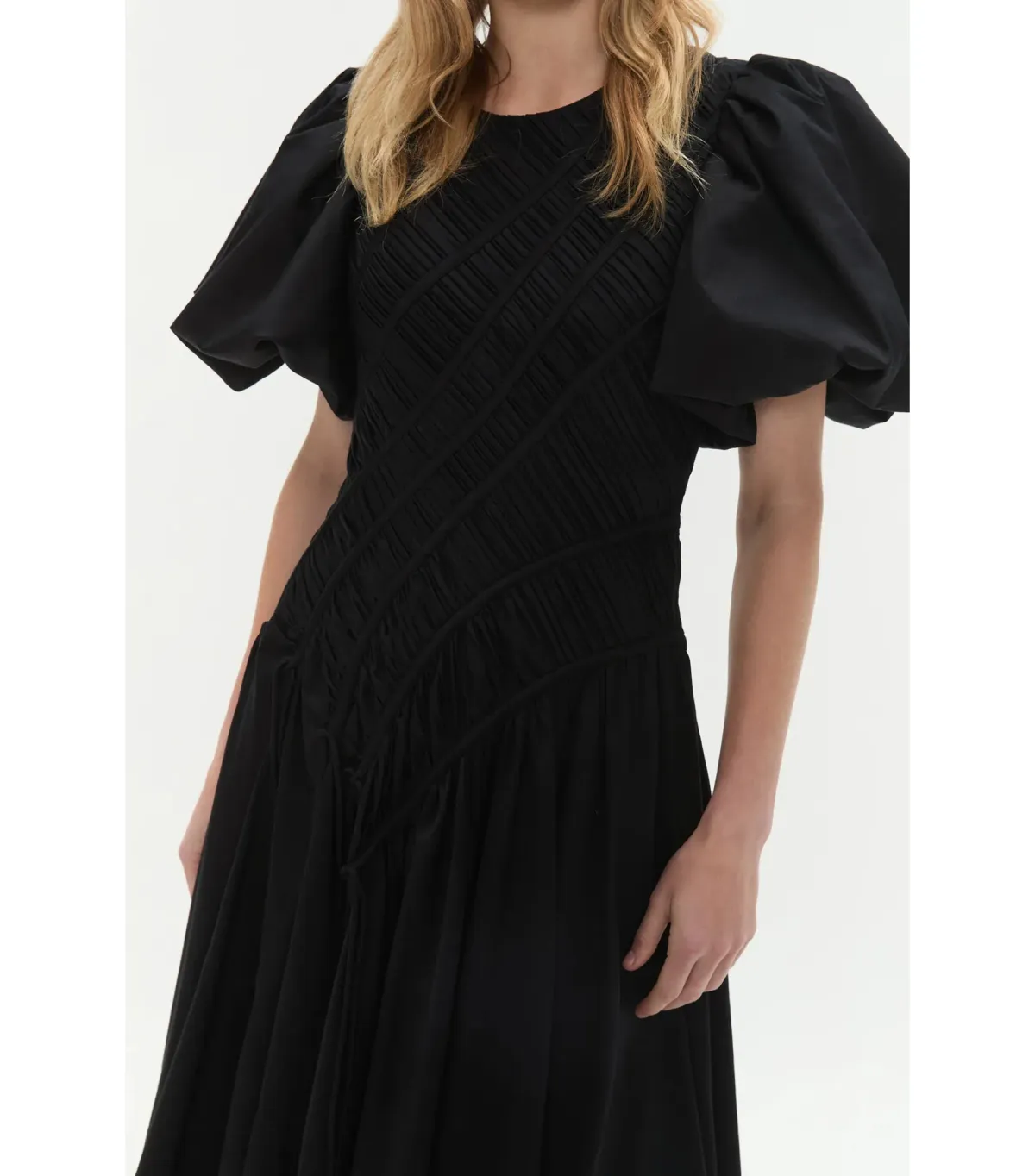 Aje Wisteria Midi Dress Black Size AU 8 - Image 5