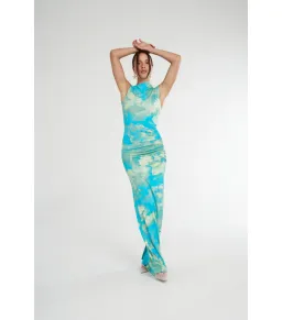 Summi Summi Valentina Maxi Dress Lemon Lumen Size AU 8 for rent on The Volte - image 5