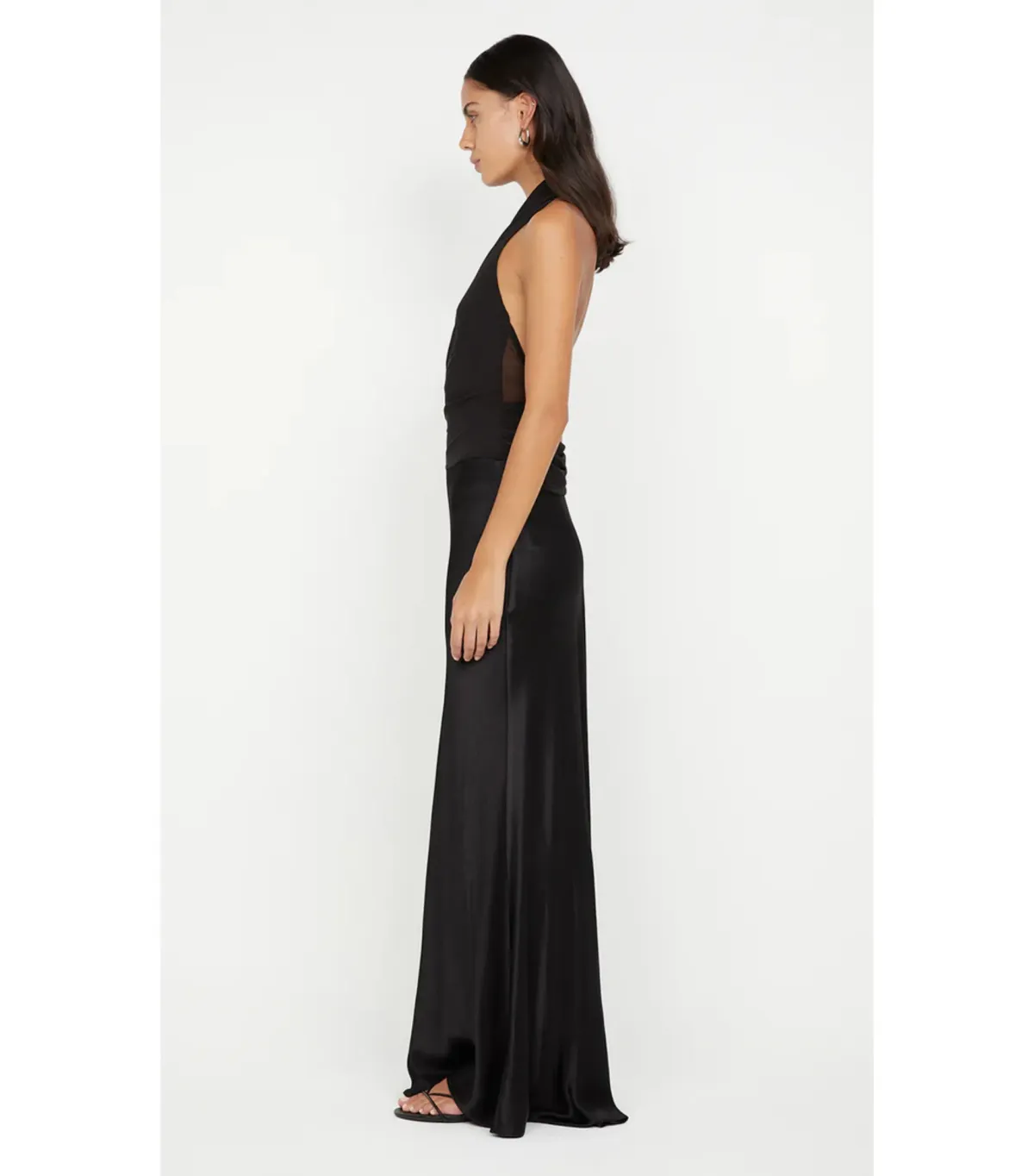 Bec + Bridge Ida Halter Maxi Dress Black Size 8 - Image 3