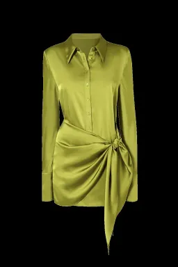  Rat & Boa Alanis Dress Cypress Green Size XS / AU 6 for rent on The Volte - image 5