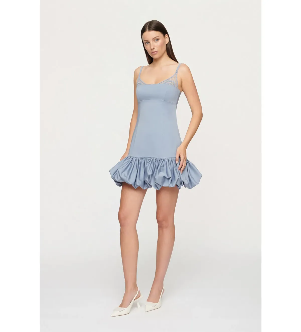 Clea Daisy Mini Dress in Hydrangea Size S/ AU 8 - Image 2