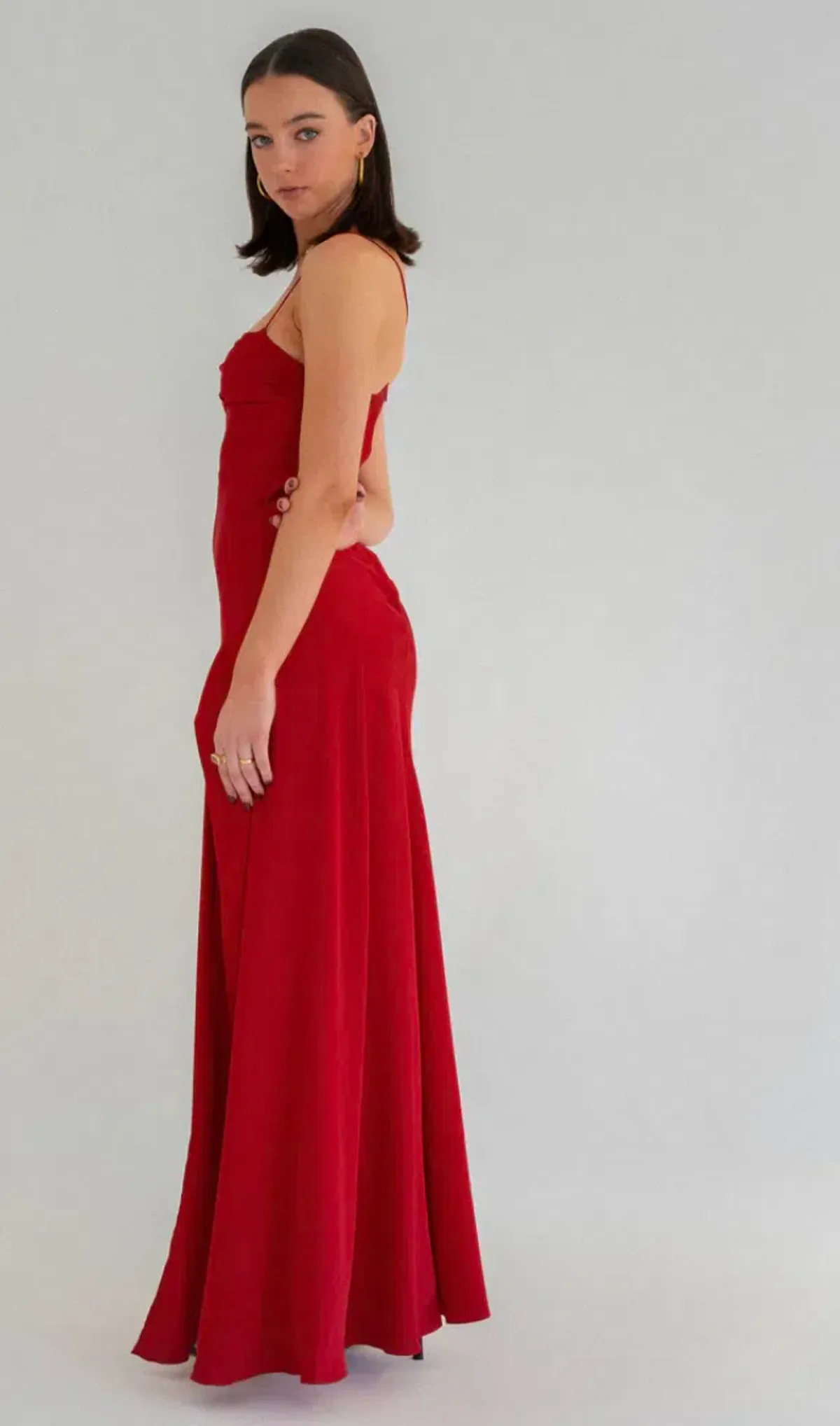 HNTR The Label Gaia Gown Red Size AU 6 - Image 4