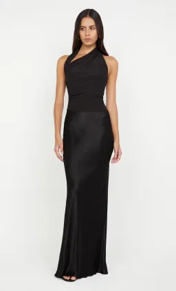 Bec & Bridge Ida Halter Maxi Dress in Black Size AU 8 for rent on The Volte - image 1