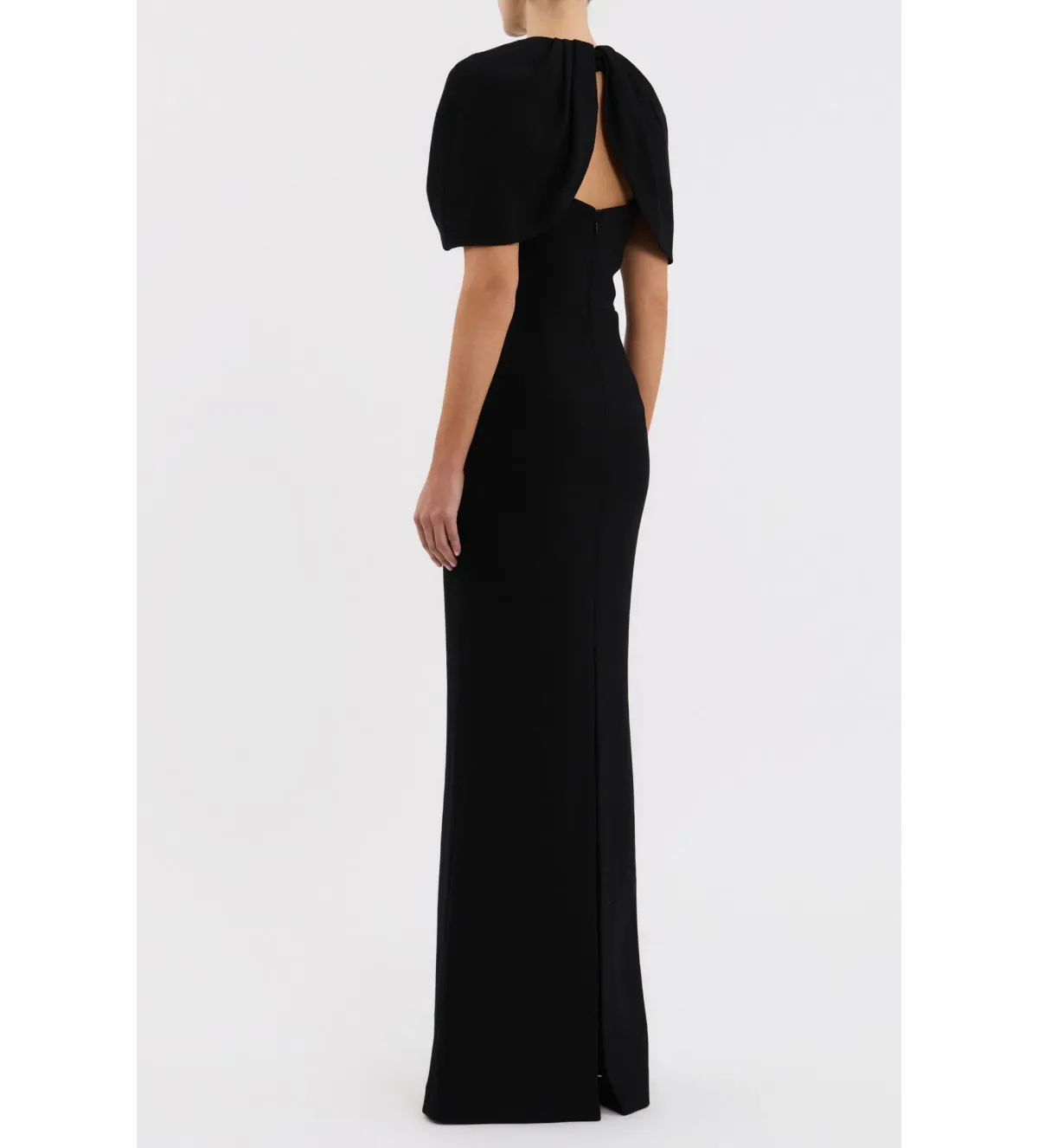Rebecca Vallance Cameron Full Length Gown in Black Size AU 10 - Image 3