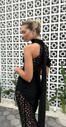 Eliya The Label Milan Dress Black Size S/8 for rent on The Volte - image 4