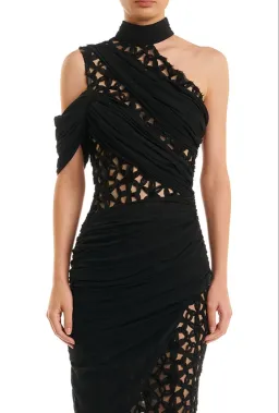 Eliya The Label Milan Dress Black Size S/8 for rent on The Volte - image 3