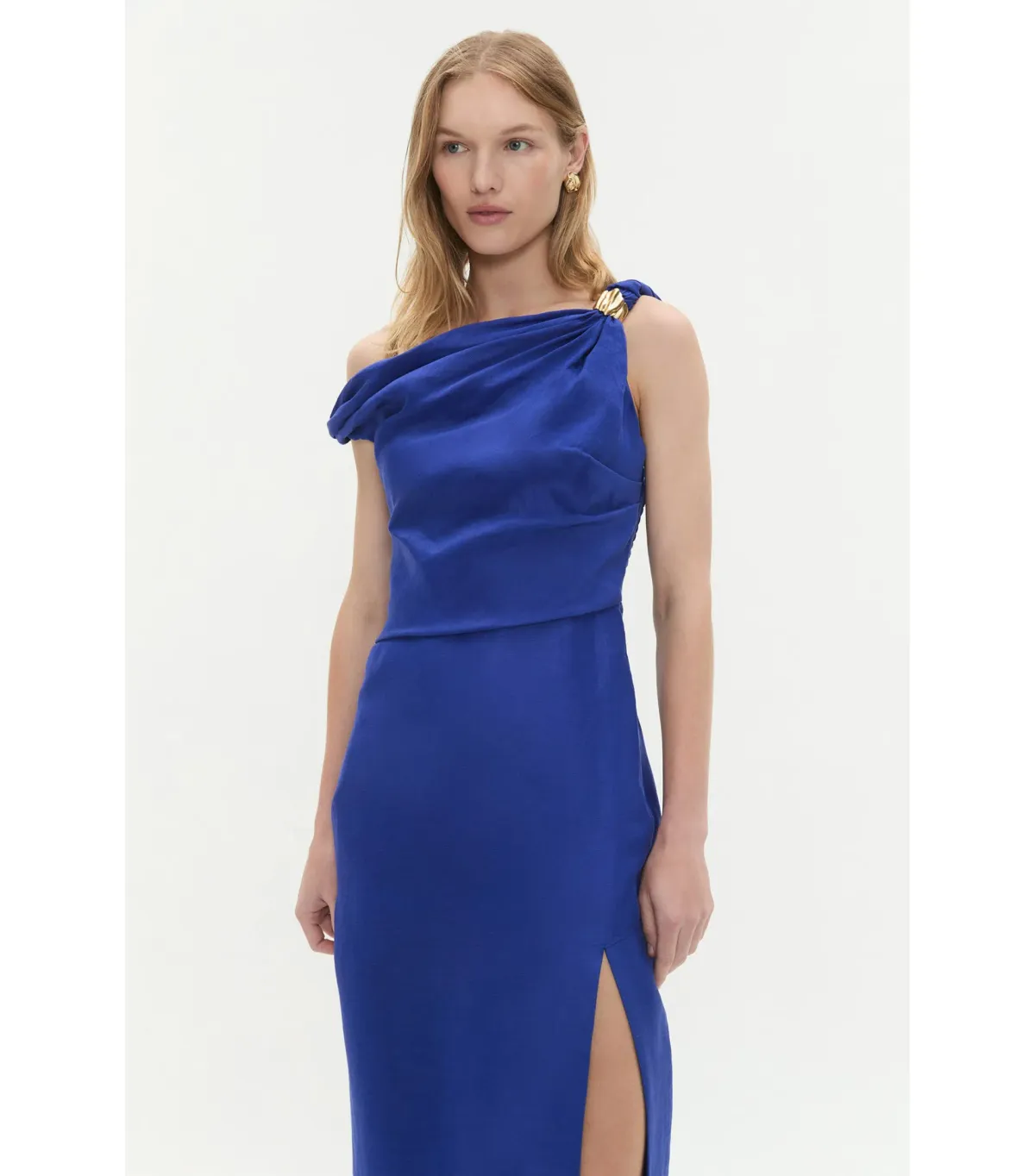 Aje Bridgette Maxi Dress Bright Blue Size AU 10  - Image 5