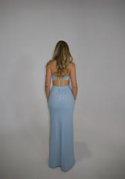 Deconduarte Gemona Maxi Opaque , Baby Blue Size 8 for rent on The Volte - image 3