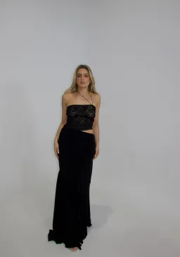 Deconduarte Ilona Maxi Black Size AU 8 for rent on The Volte - image 4
